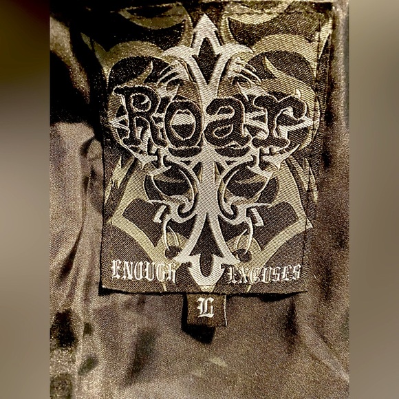 ROAR Men’s Blazer Grey Size L GREAT for Wedding Season - Picture 9 of 15